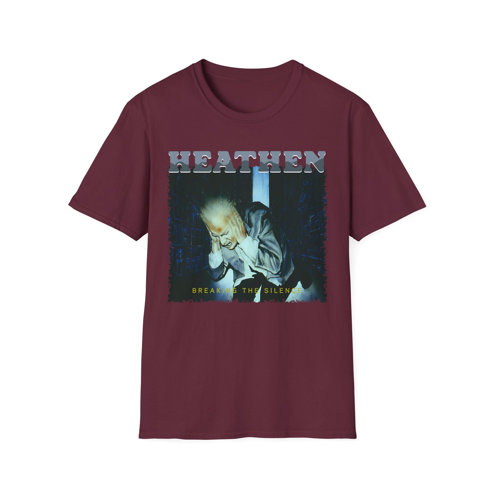Heathen Breaking The Silence Unisex Softstyle T-Shirt