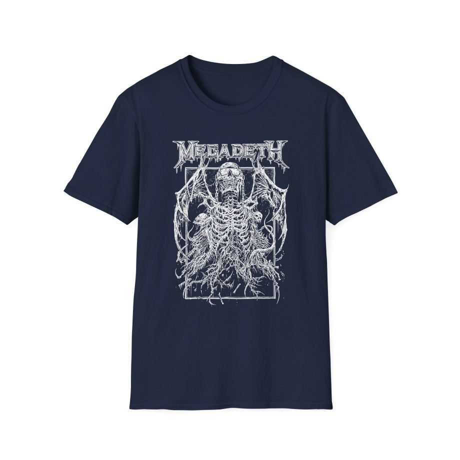 Megadeth Bat Vic Rising Unisex Softstyle T-Shirt