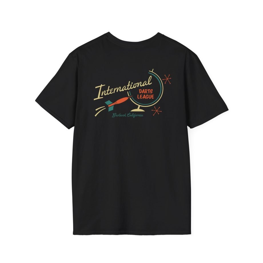 Good Mythical Morning International Darts League unisex softstyle t-shirt