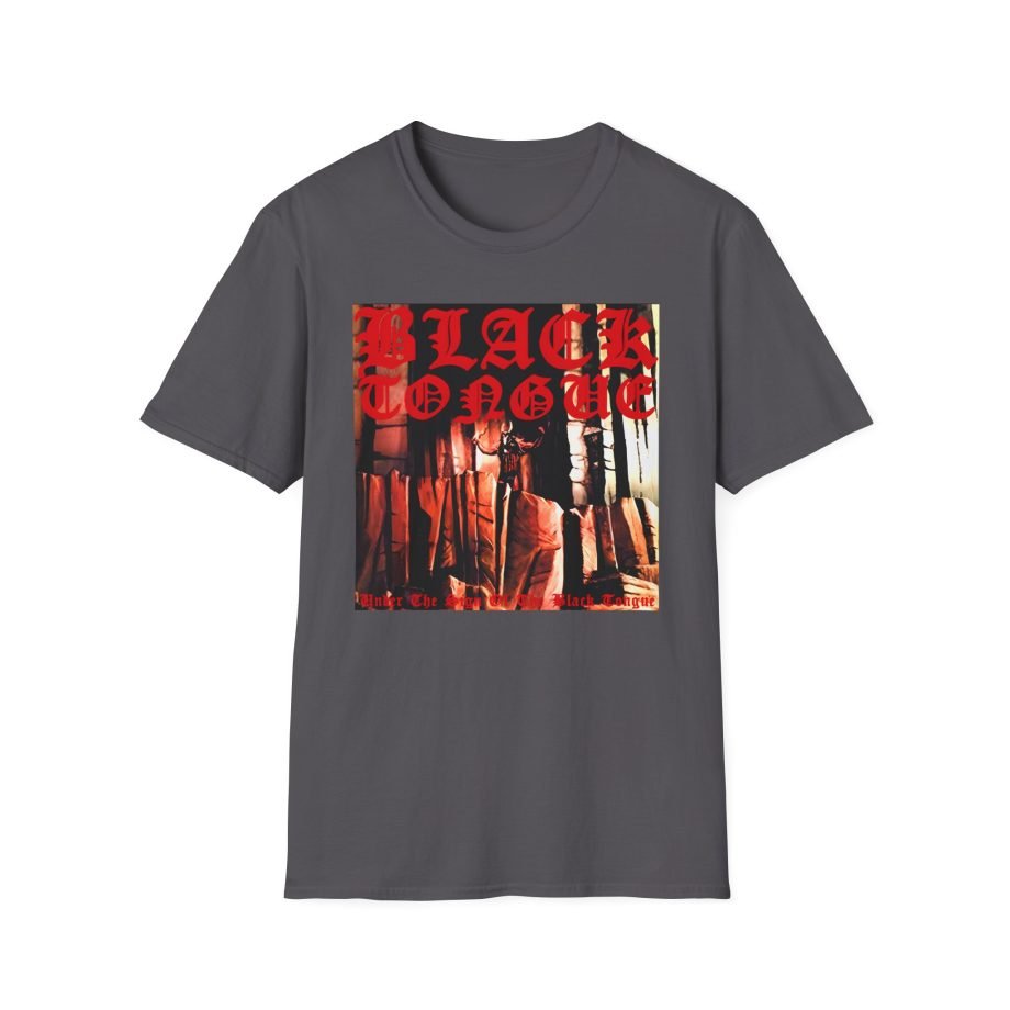 Black Tongue Bathory Rip Unisex Softstyle T-Shirt