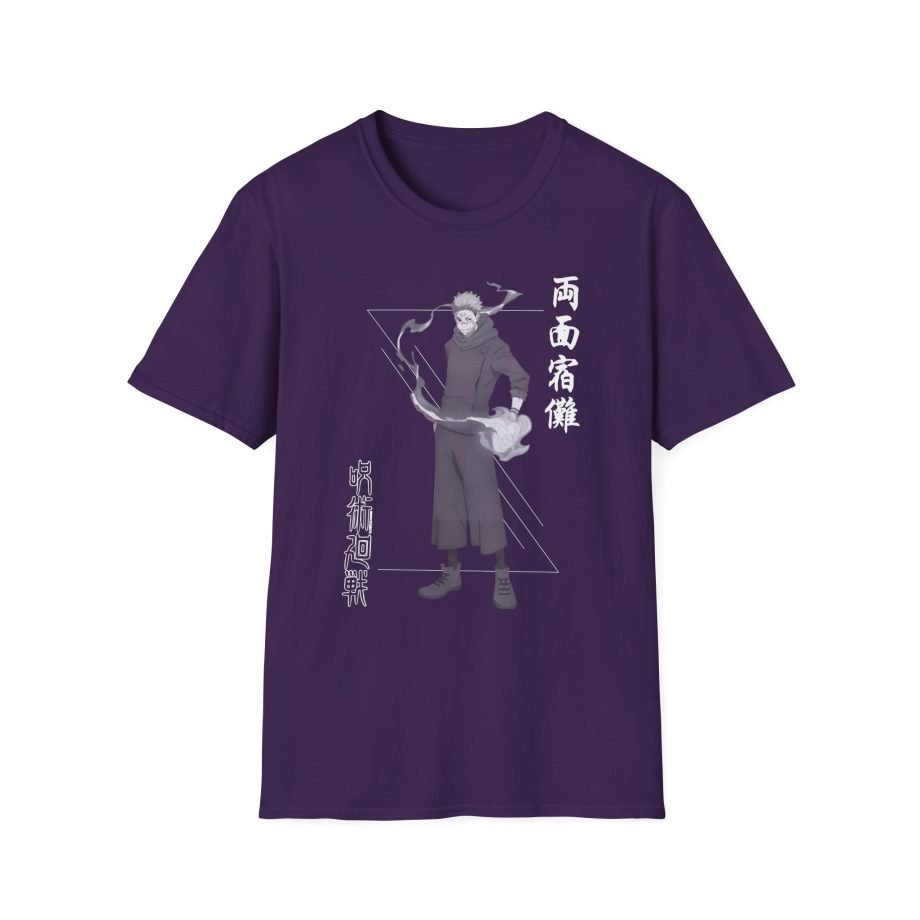 Jujutsu Kaisen Sukuna Name Unisex Softstyle T-Shirt