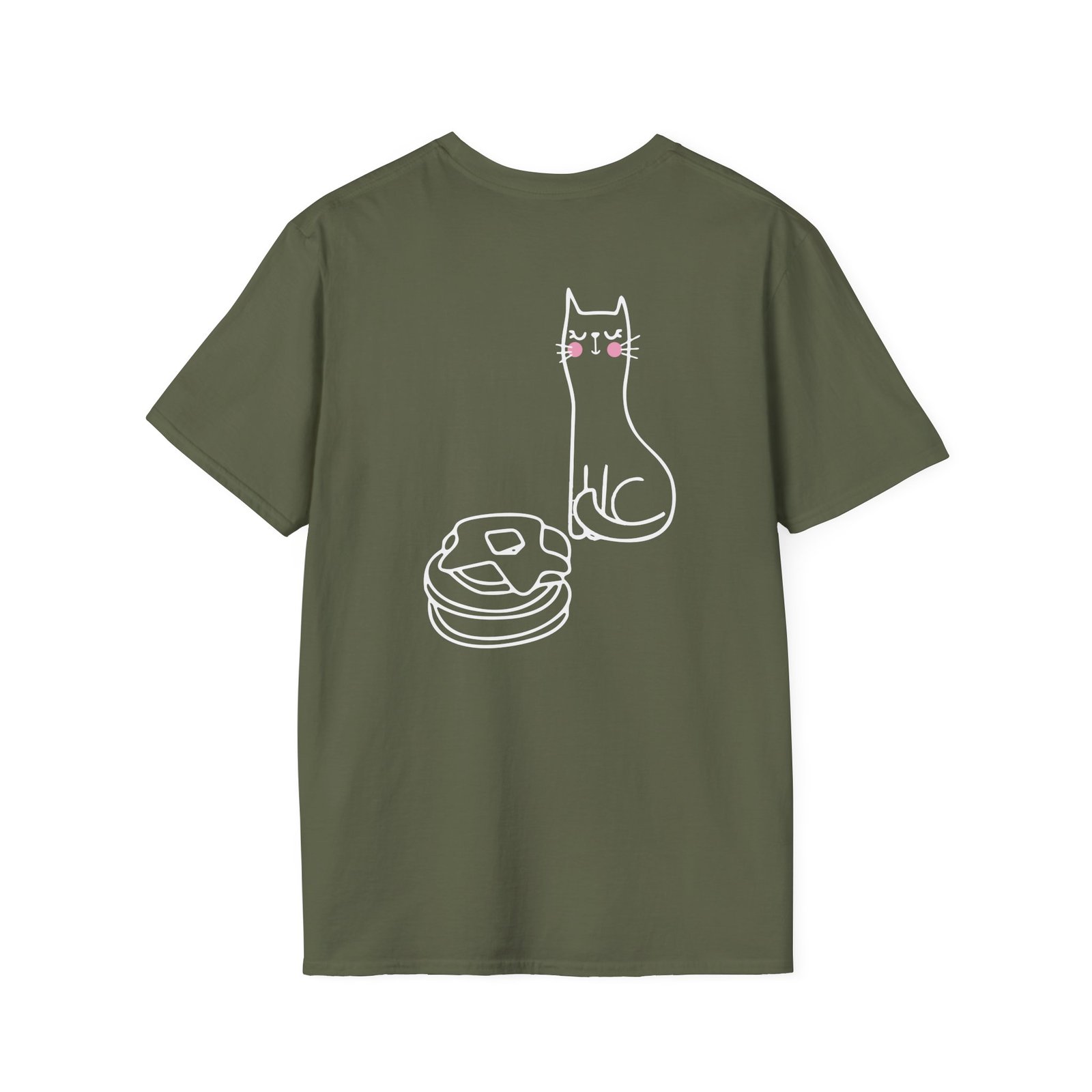 Evelyn Ha Ha Sisters Cat Cake unisex softstyle t-shirt