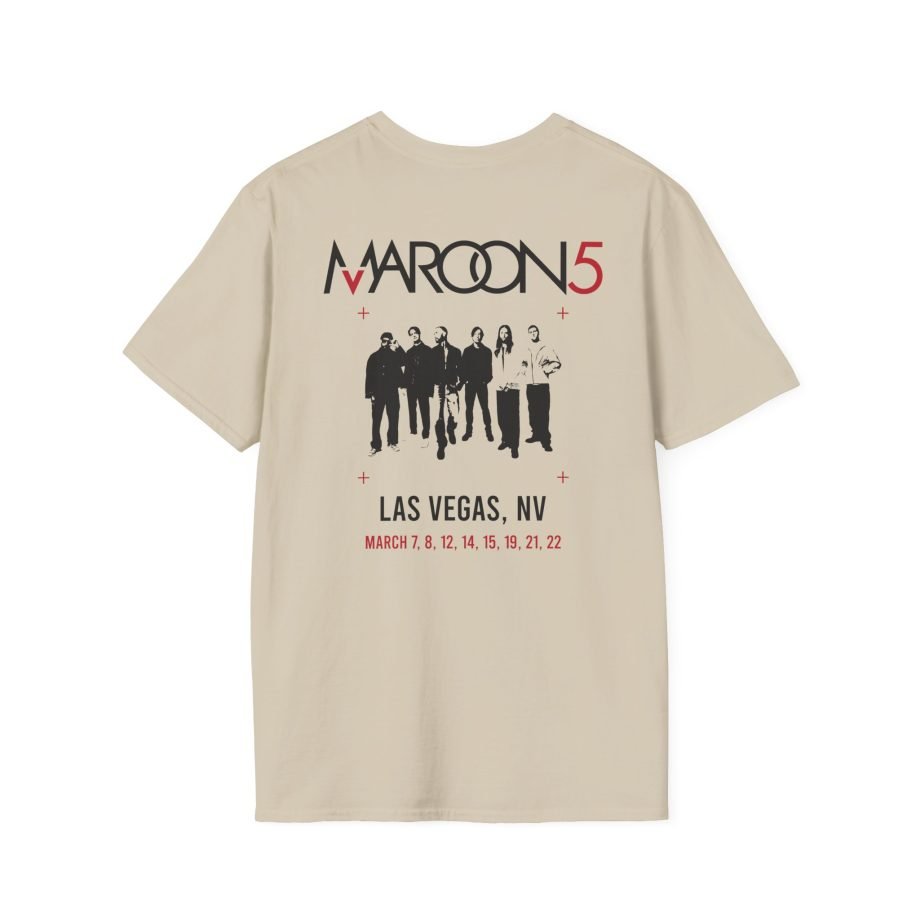 Adam Levine M5LV 2025 Flowers Unisex Softstyle T-Shirt