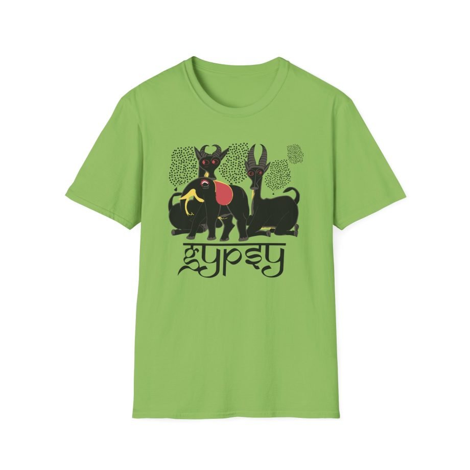 Gypsy Music For Animals Unisex Softstyle T-Shirt