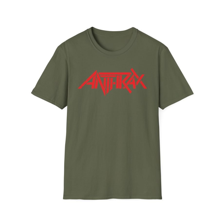 Anthrax Logo Unisex Softstyle T-Shirt