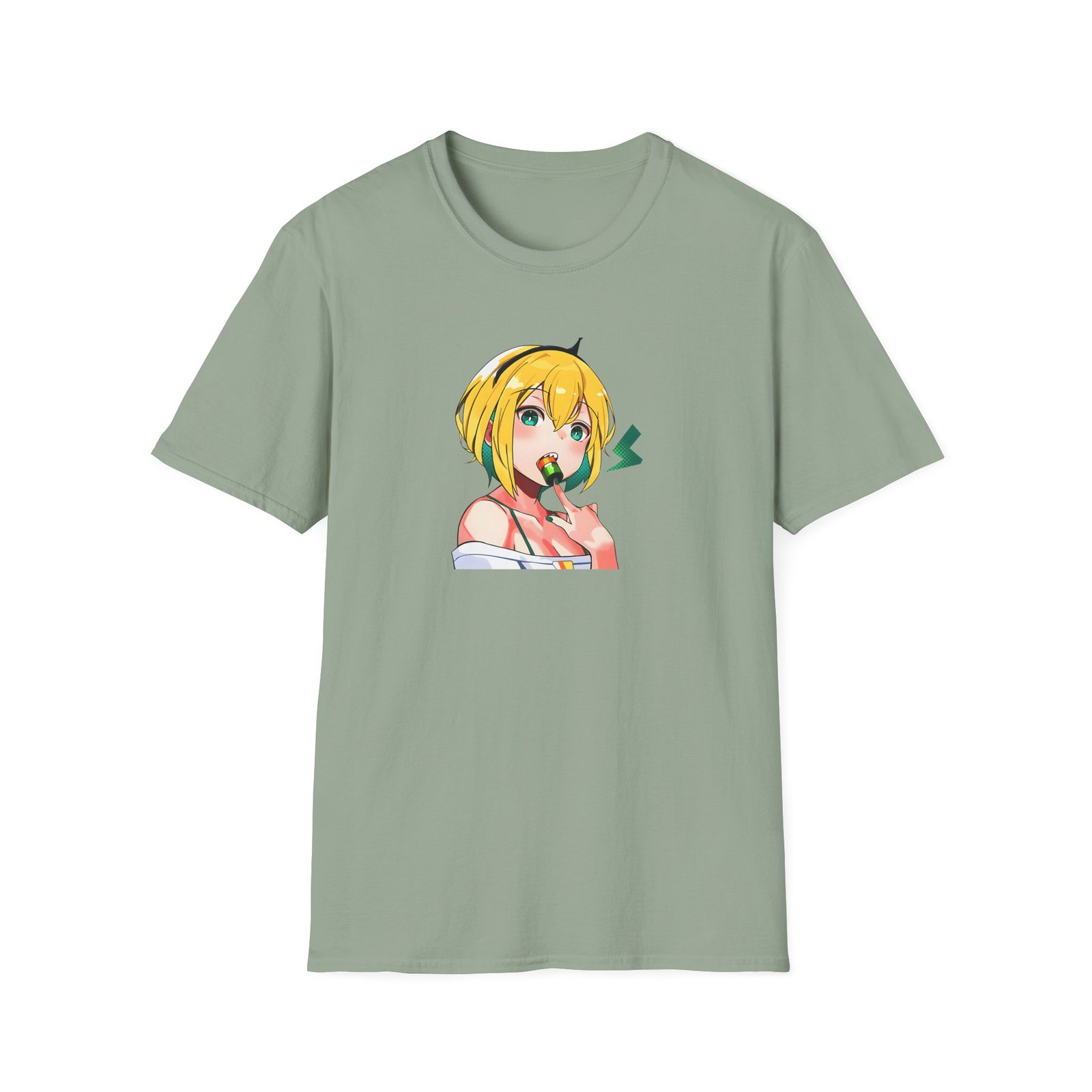 Amano Pikamee Anime Unisex Softstyle T-Shirt