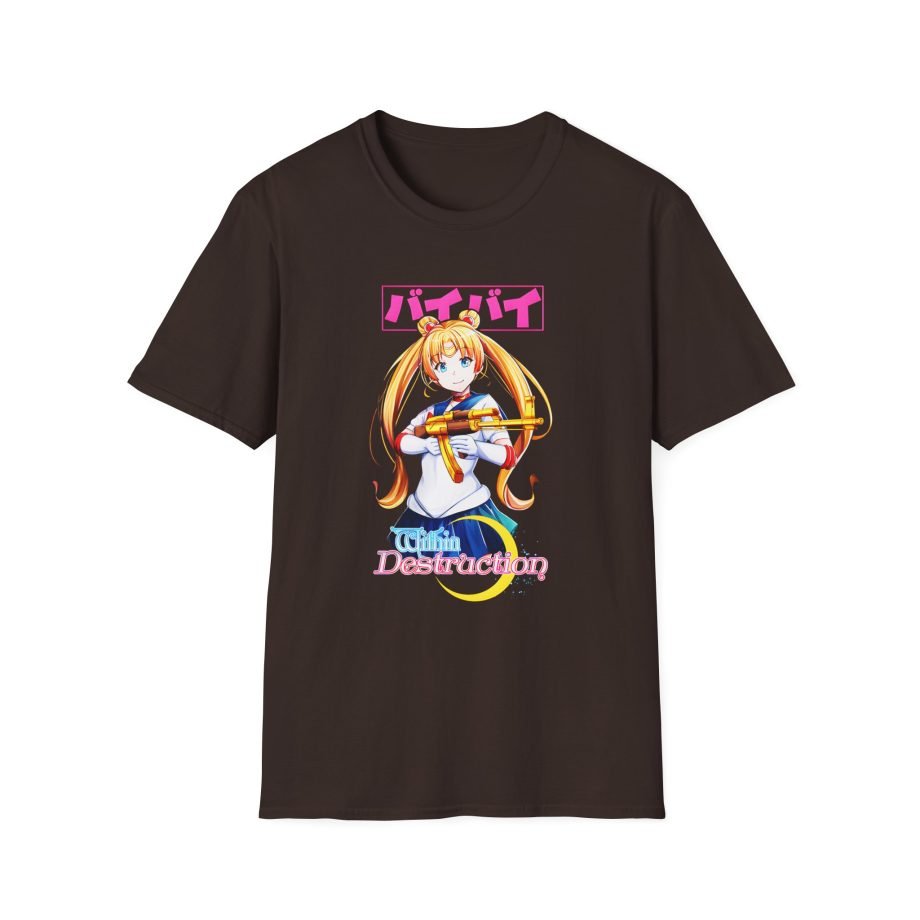 Within Destruction Sailor Moon unisex softstyle t-shirt
