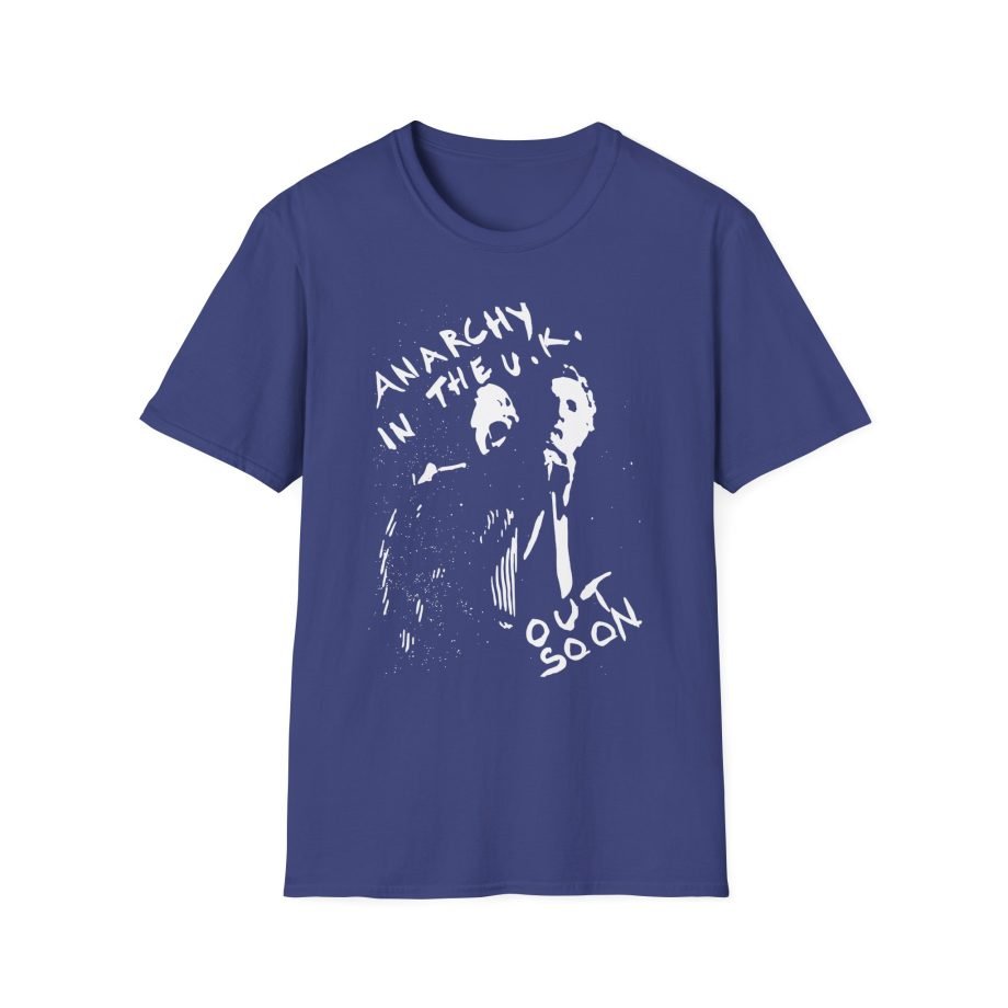 SP Anarchy in the Uk Out Soon Unisex Softstyle T-Shirt