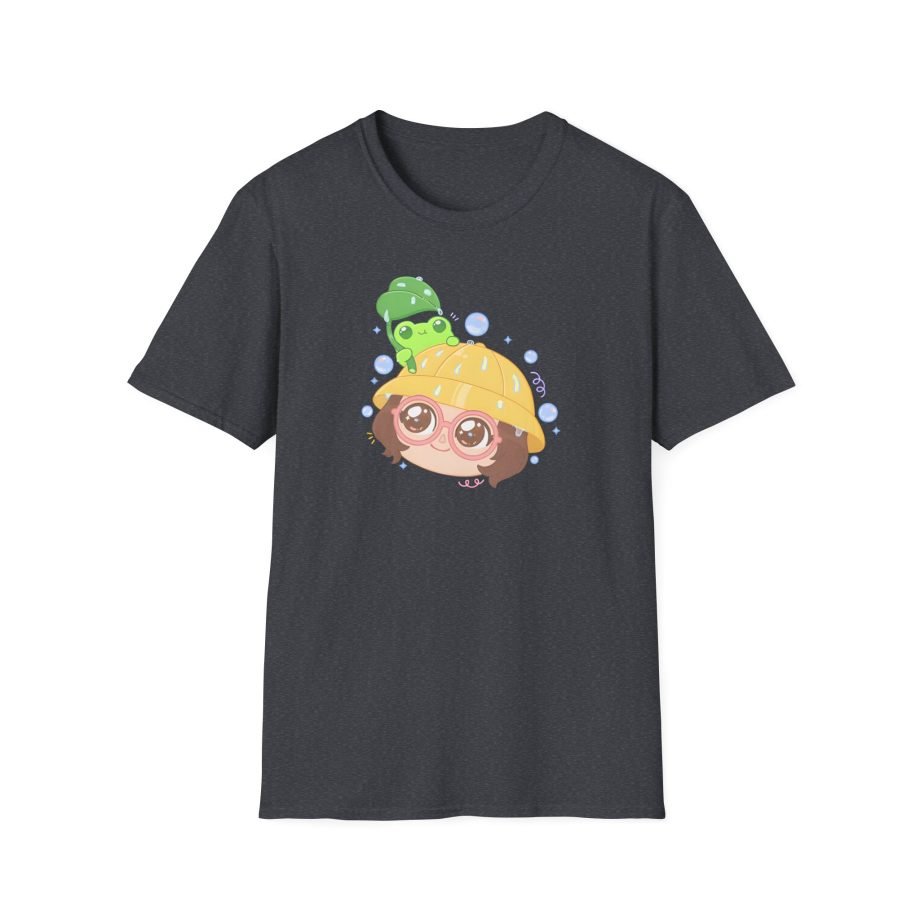 Froggy Crossing Rainy Unisex Softstyle T-Shirt