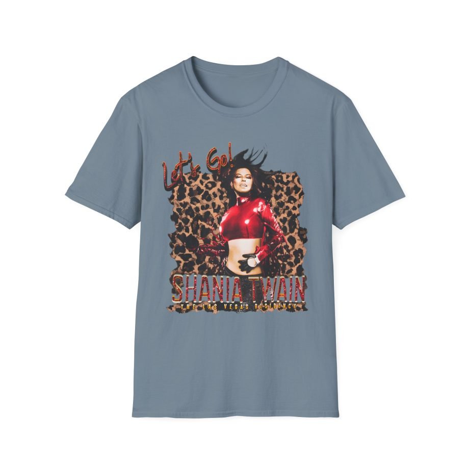 ST Scoop Leopard Unisex Softstyle T-Shirt
