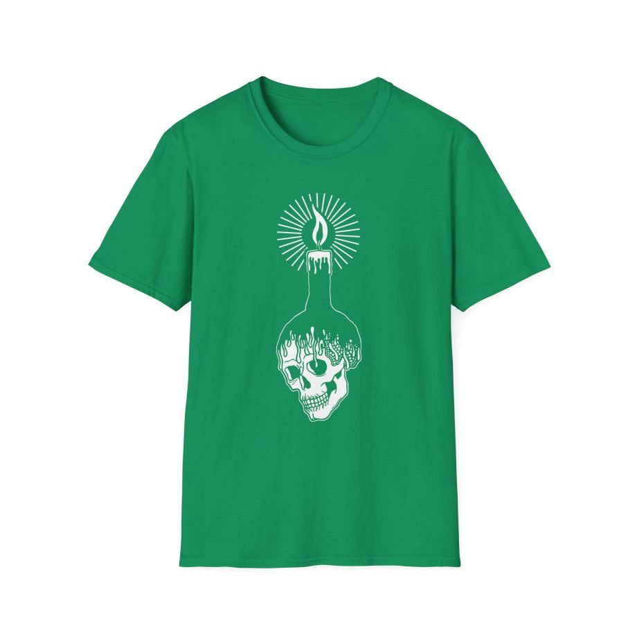 Mastodon Skull Candle Unisex Softstyle T-Shirt