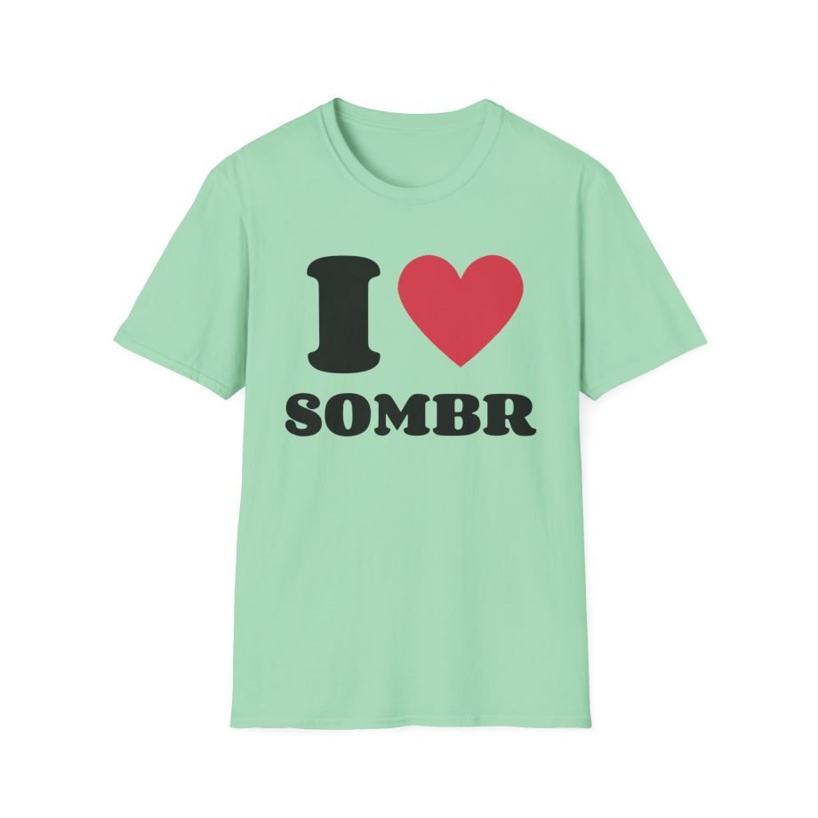 I Love Sombr Unisex Softstyle T-Shirt