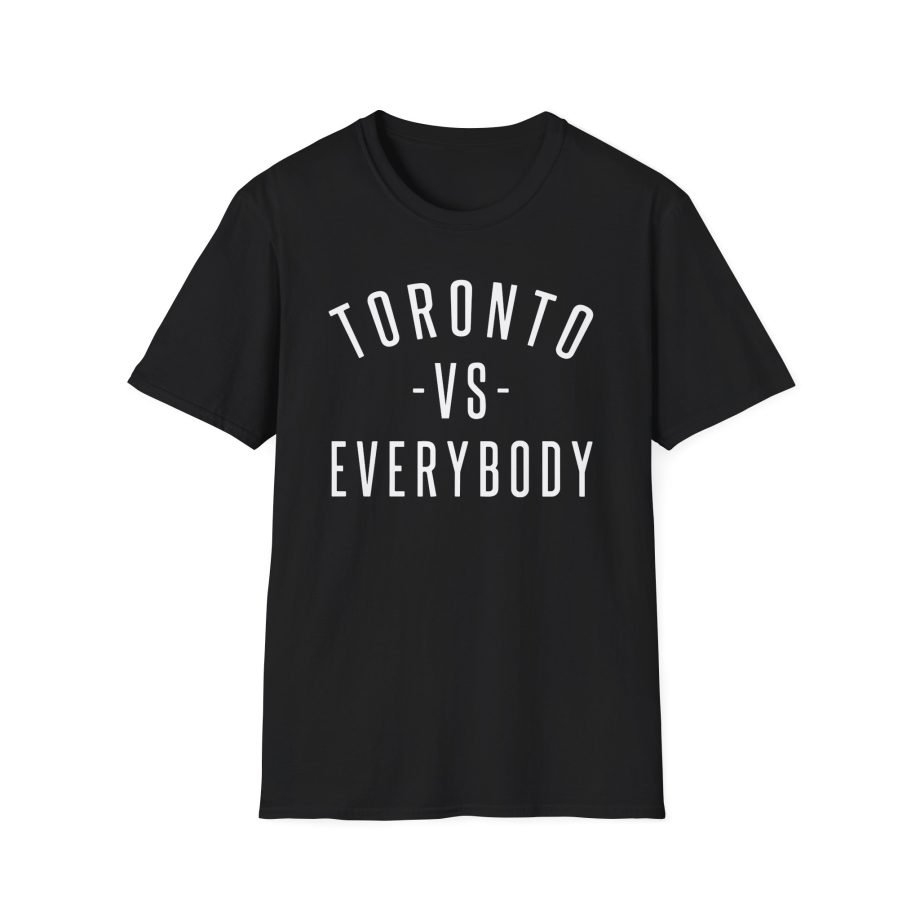 Saukrates Toronto vs everybody Unisex Softstyle T-Shirt