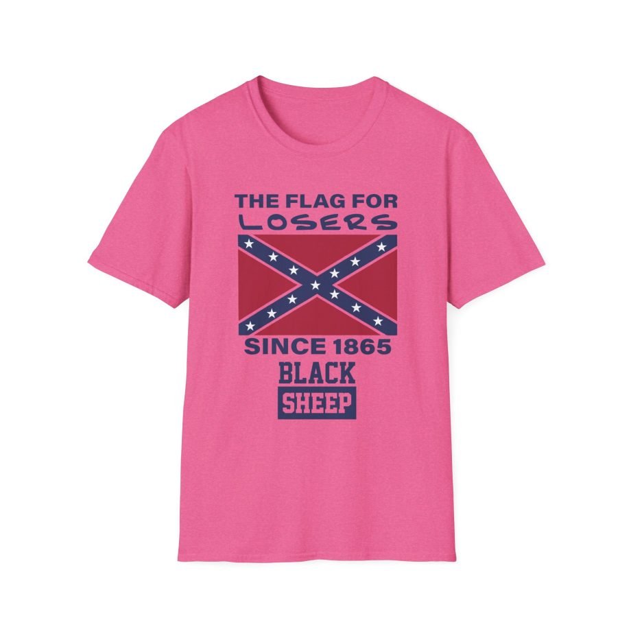 Black Sheep the Flag for Looser Unisex Softstyle T-Shirt