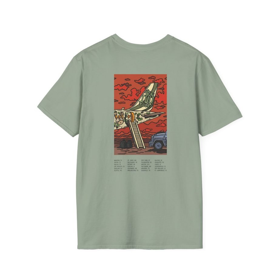 Lil Baby Iou Tour Flying Unisex Softstyle T-Shirt
