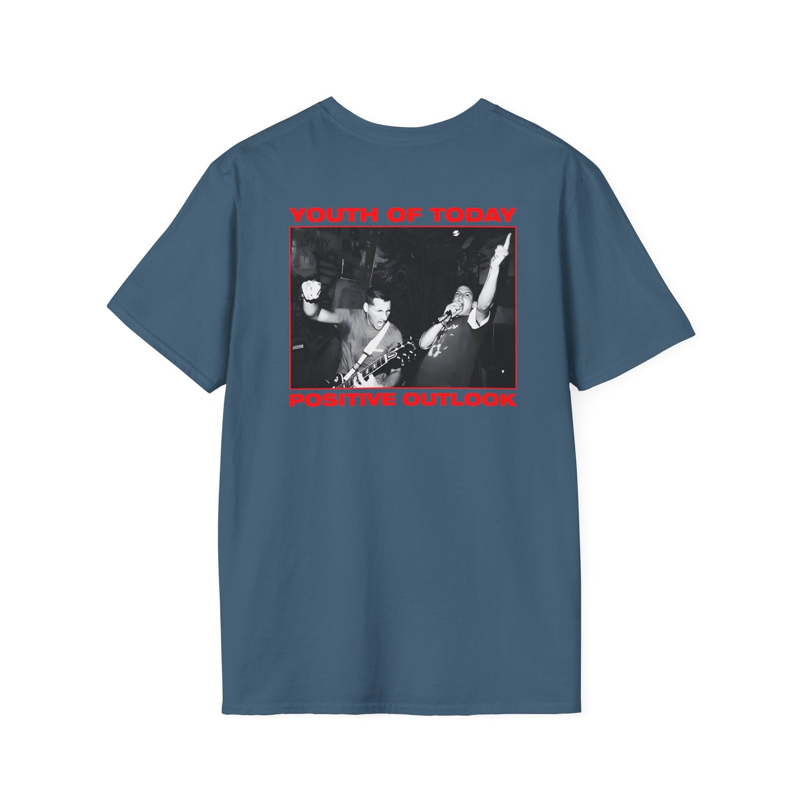 Youth of Today Positive Outlook VUnisex Softstyle T-Shirt