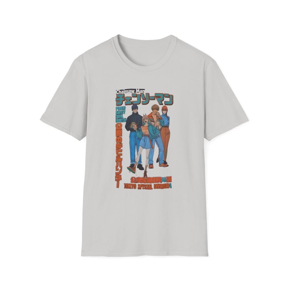 Chainsaw Man Group Unisex Softstyle T-Shirt