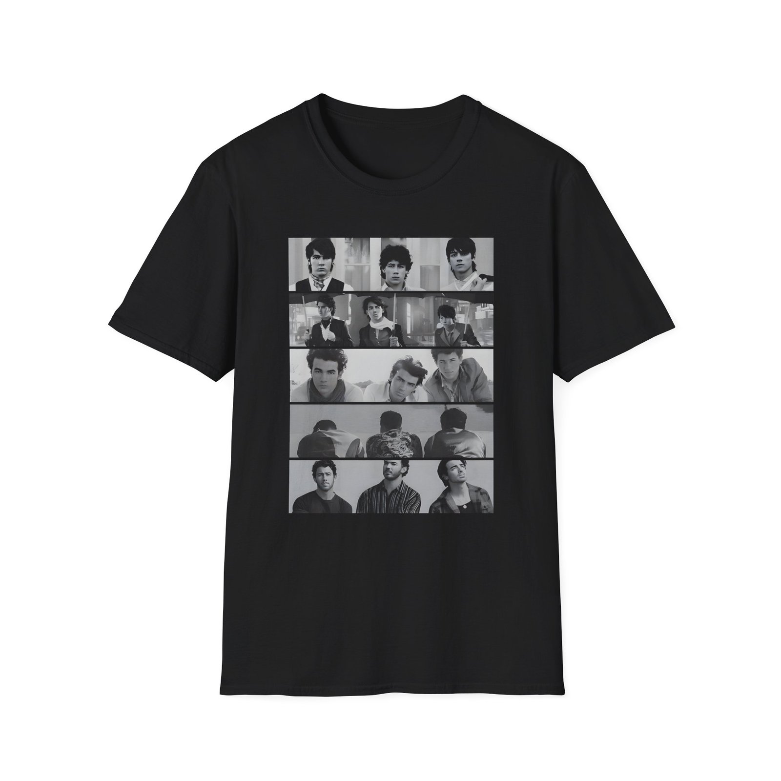 Jonas Brothers Tracklist Unisex Softstyle T-Shirt