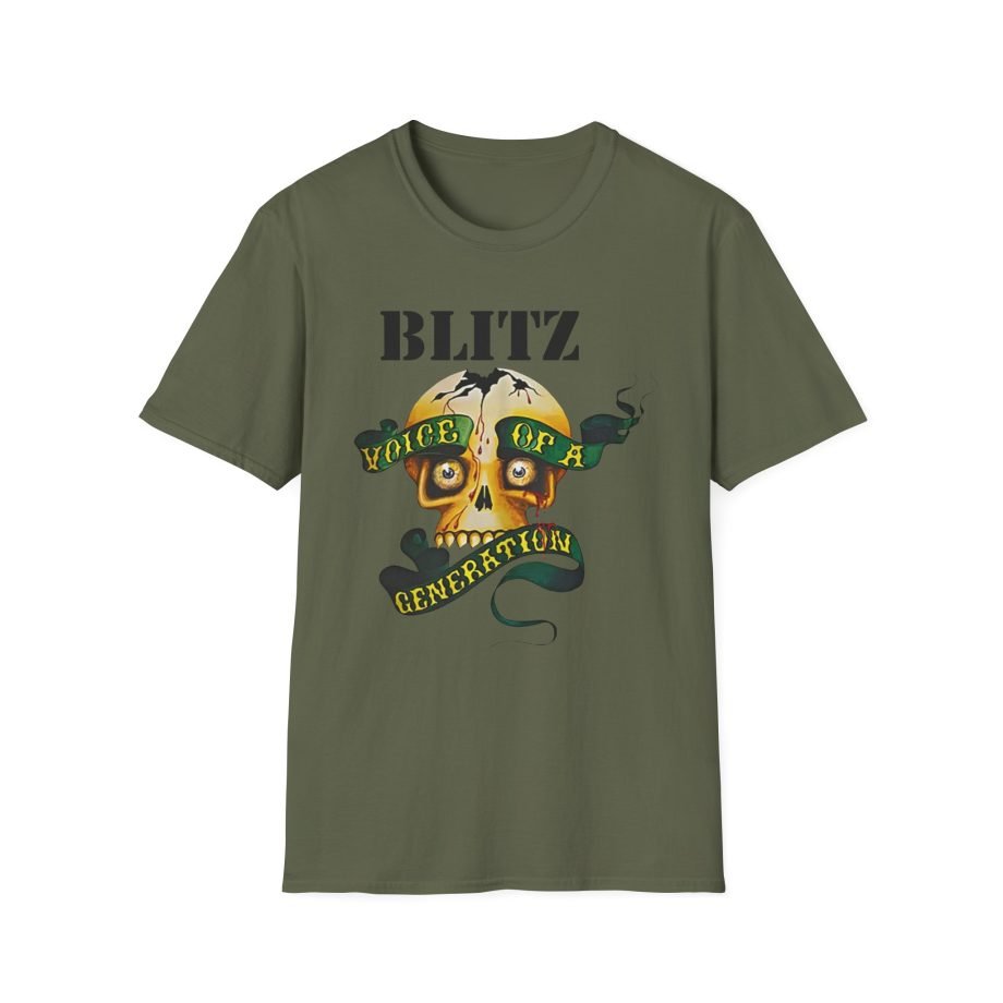 Blitz Voice Of A Generation Unisex Softstyle T-Shirt