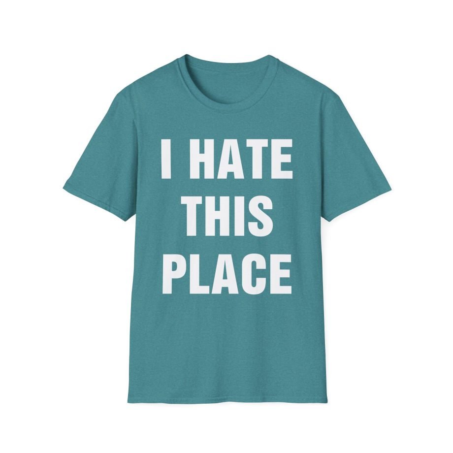 Hot Water Music I Hate This Place Unisex Softstyle T-Shirt
