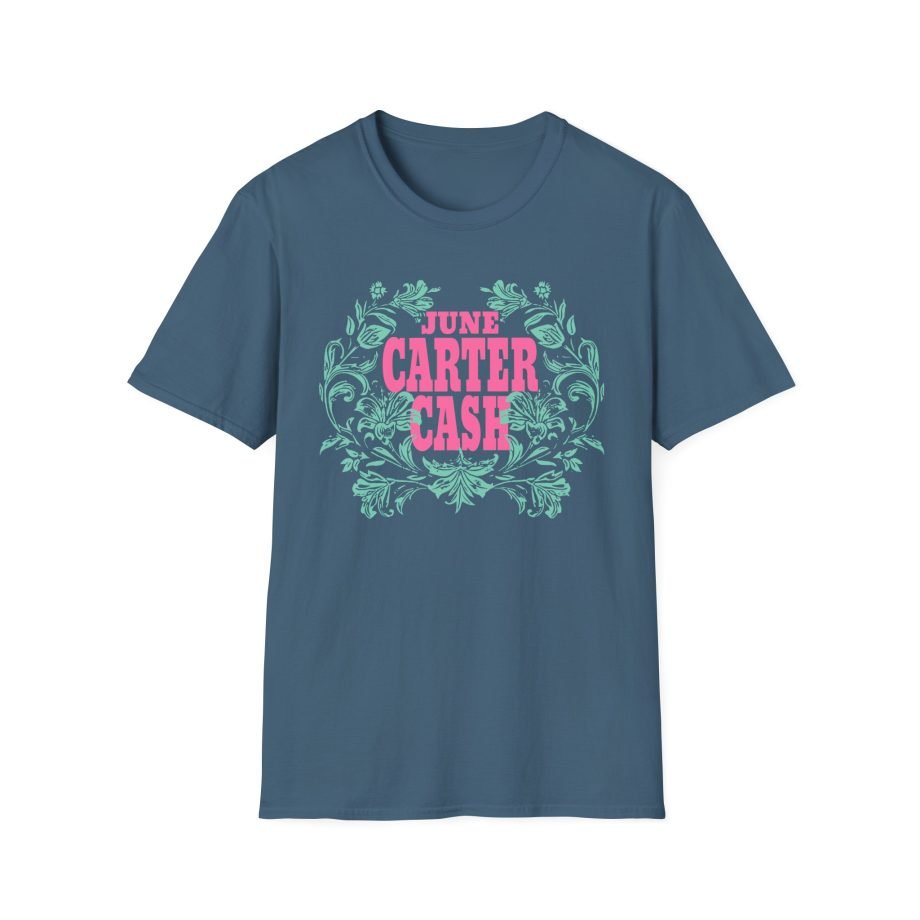 Johnny Cash June Carter Cash Logo Unisex Softstyle T-Shirt