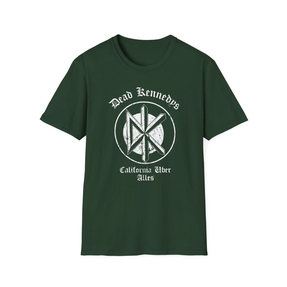 Dead Kennedys alifornia Uber Alles Unisex Softstyle T-Shirt