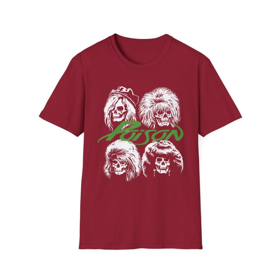 Poison Crack a Smile Unisex Softstyle T-Shirt