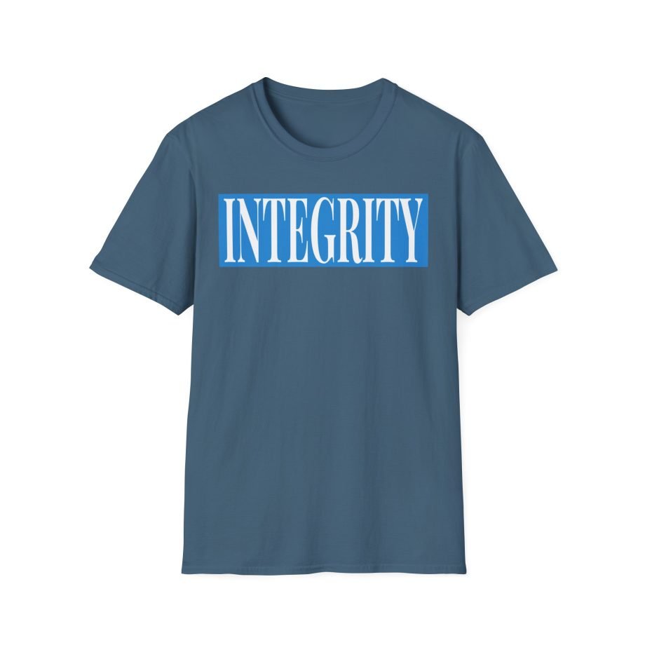 Integrity In Contrast Unisex Softstyle T-Shirt