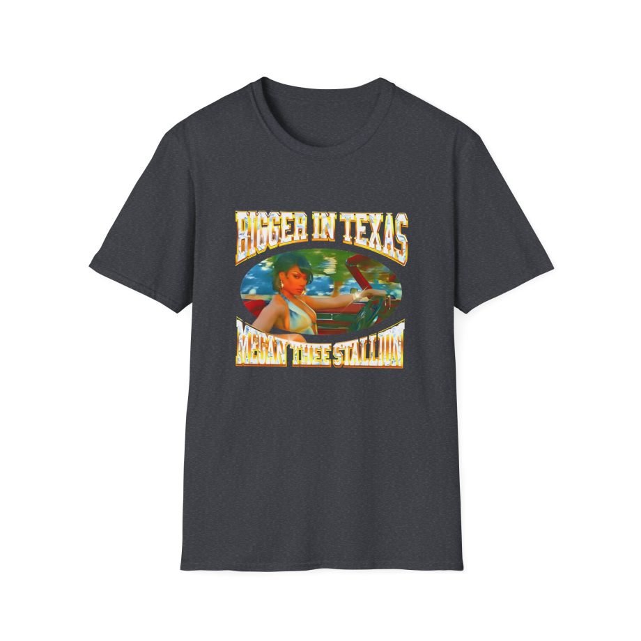 Megan Thee Stallion bigger in Texas rider Unisex Softstyle T-Shirt