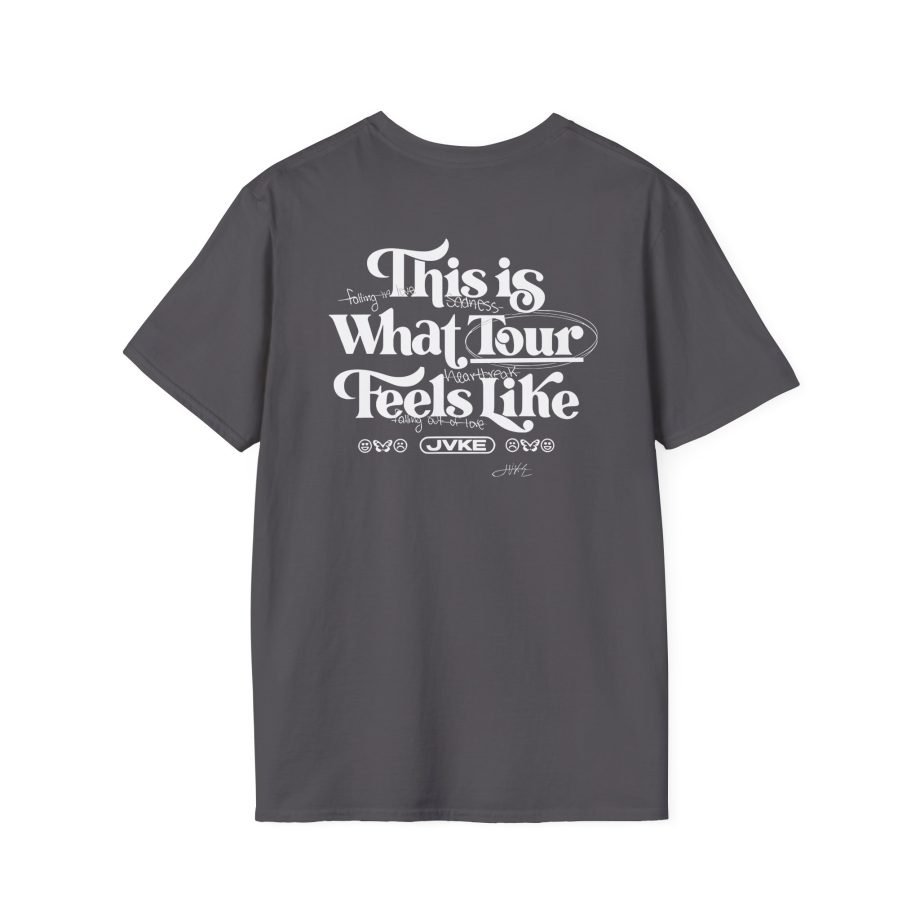 Jvke What Tour Feels Like Unisex Softstyle T-Shirt