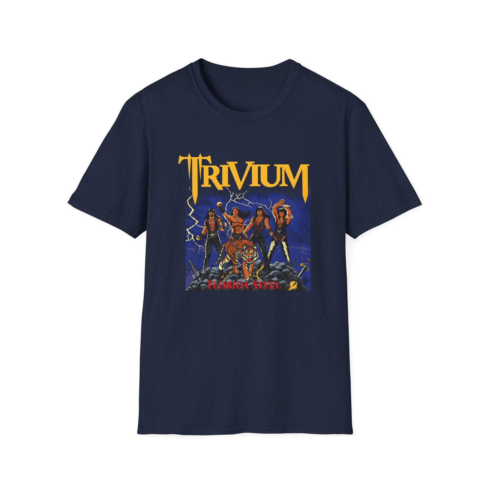 Trivium Kings Of Streaming Unisex Softstyle T-Shirt