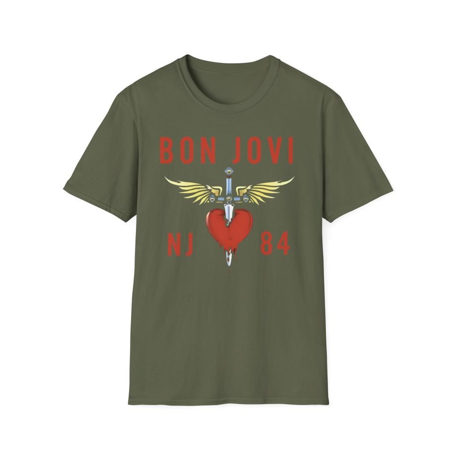 Bon Jovi You Give Love a Bad Name Unisex Softstyle T-Shirt