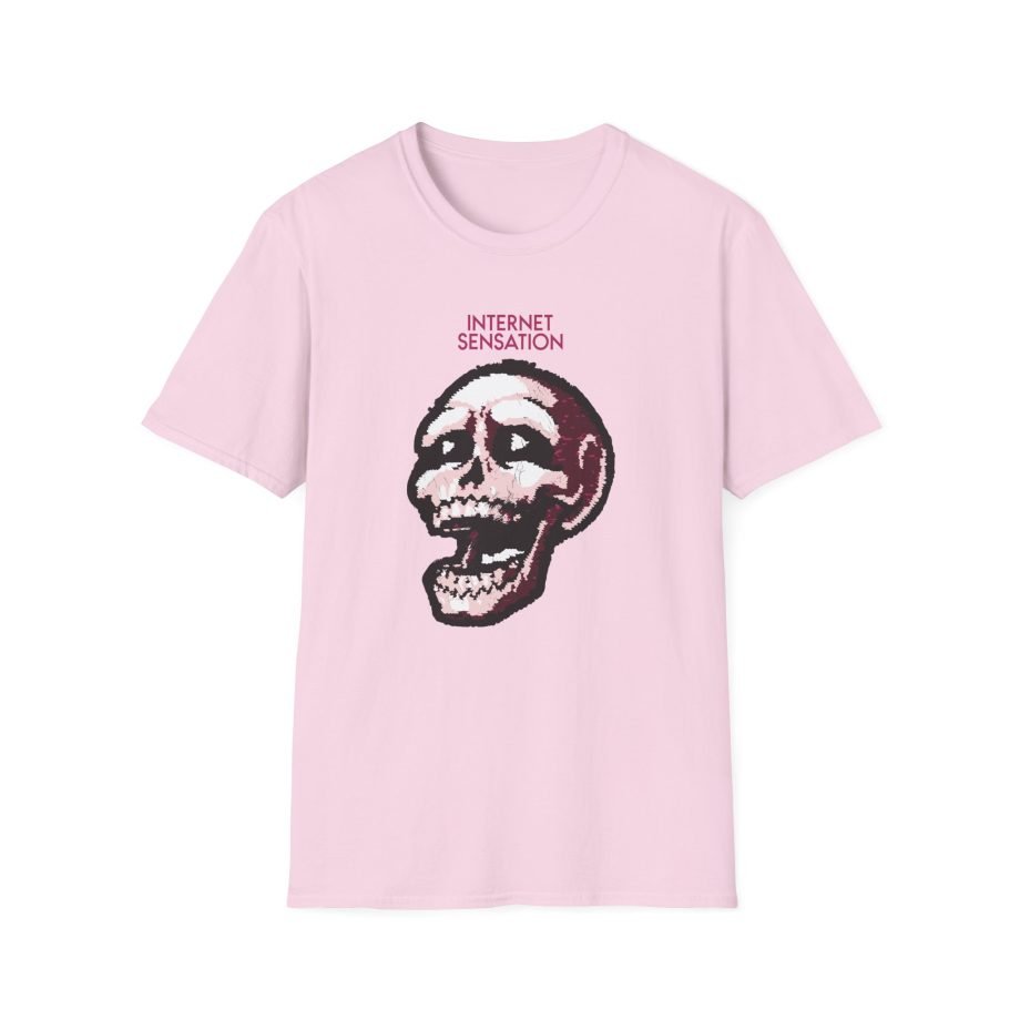 Imallexx Sequin Skull Internet Sensation Unisex Softstyle T-Shirt