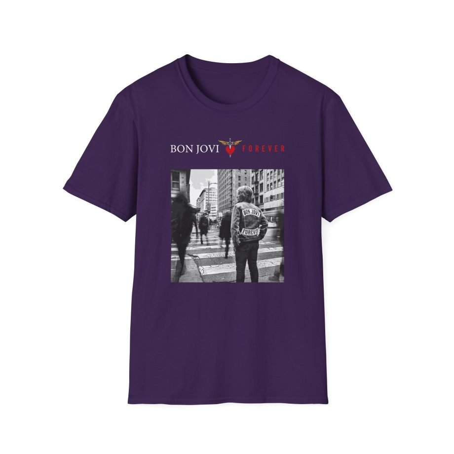 Bon Jovi Album Cover Unisex Softstyle T-Shirt
