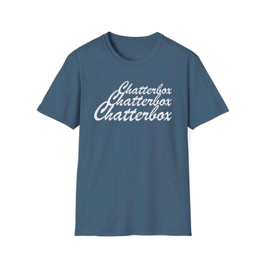 Chatterbox Design Worn by Johnny Ramone Unisex Softstyle T-Shirt