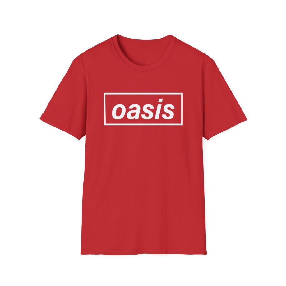 Oasis Decca Logo Unisex Softstyle T-Shirt