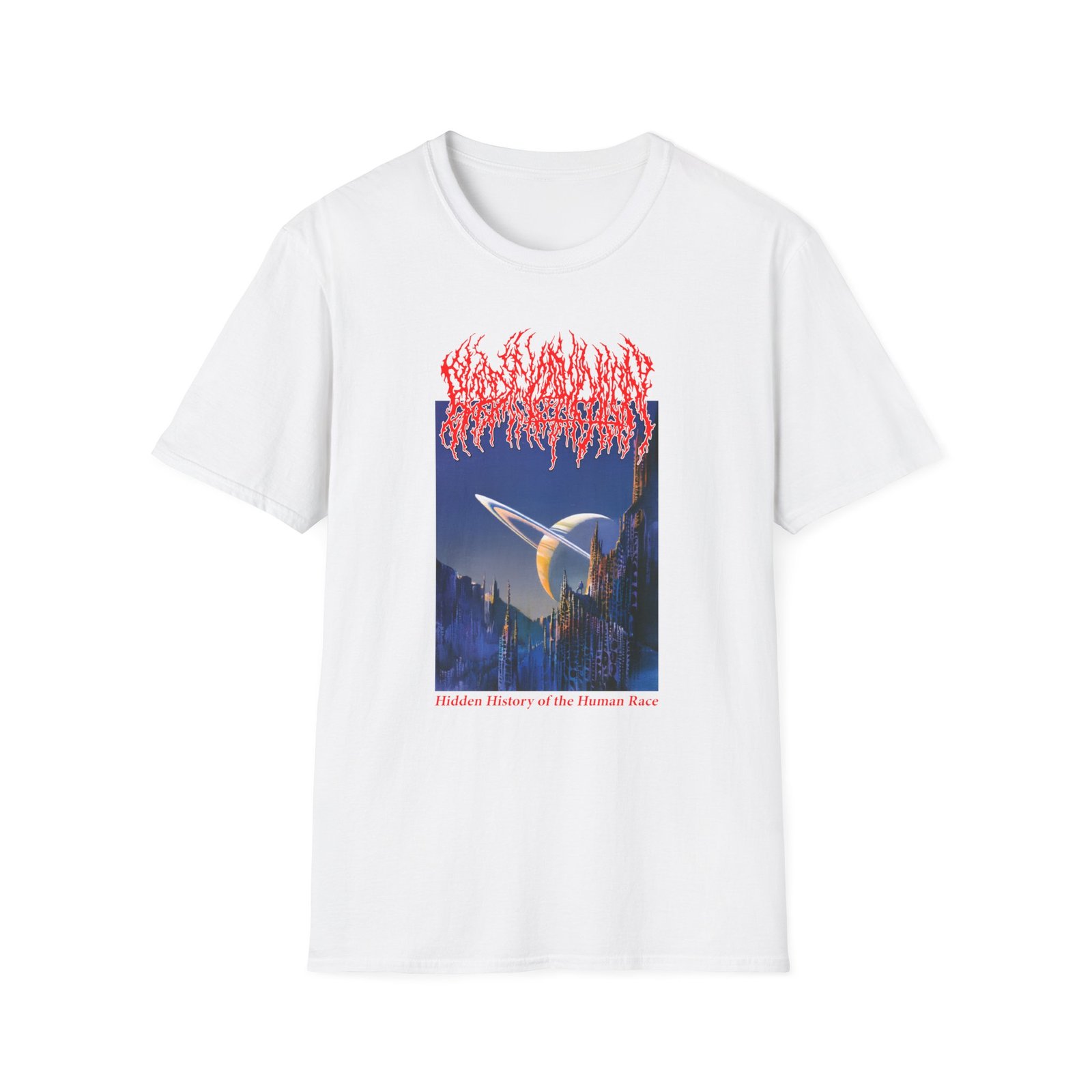 Blood Incantation Quest For The Future Unisex Softstyle T-Shirt