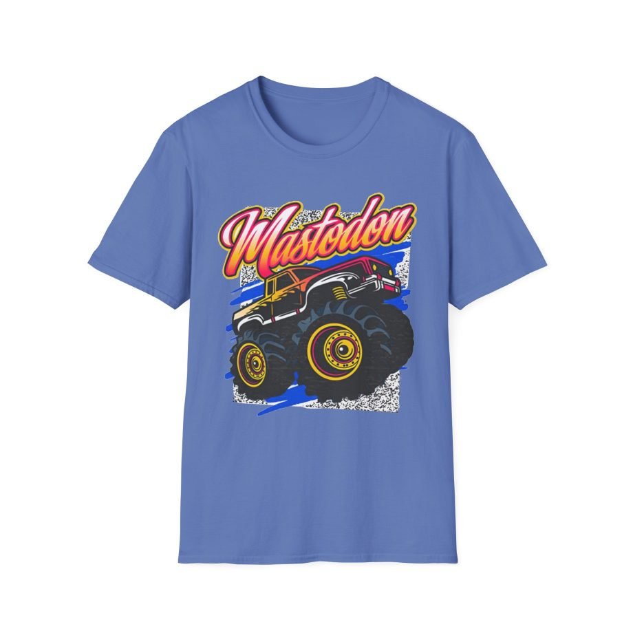 Mastodon Monster Truck Unisex Softstyle T-Shirt