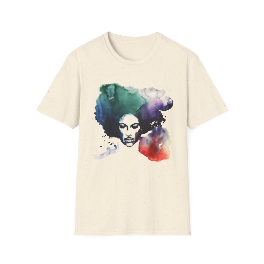 Prince Watercolor Portrait Unisex Softstyle T-Shirt