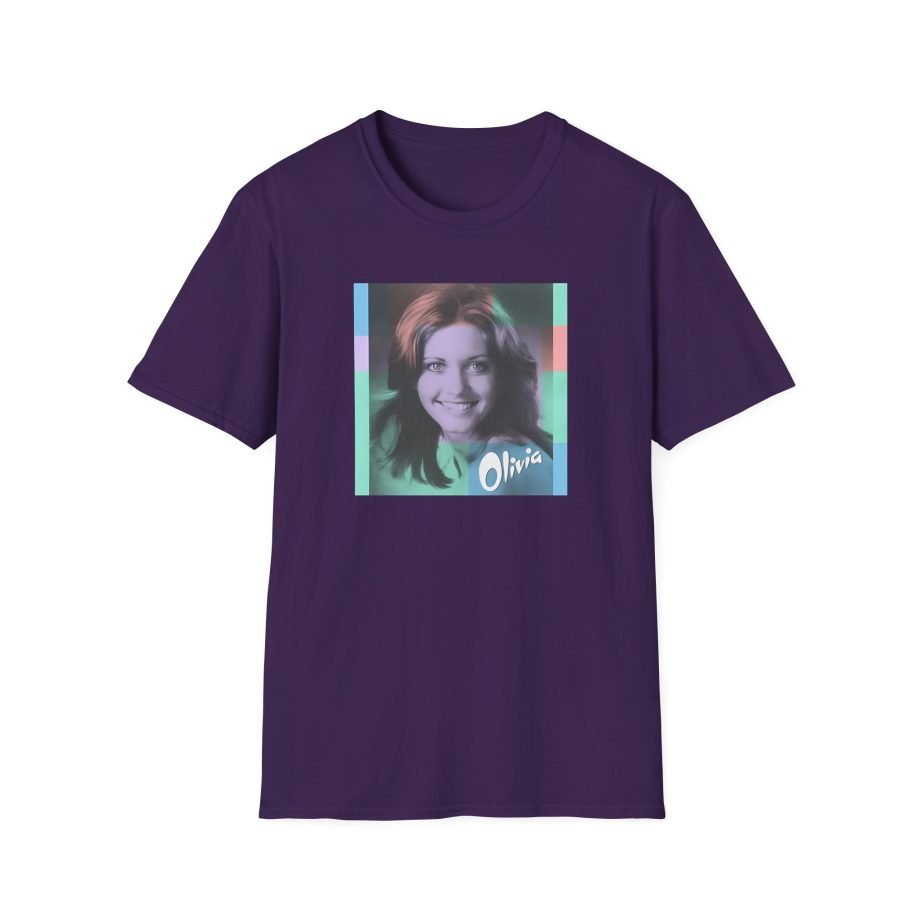 Olivia Newton John Color Block Unisex Softstyle T-Shirt