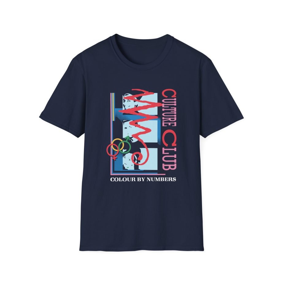 Boy George Colour By Numbers Anniversary Unisex Softstyle T-Shirt