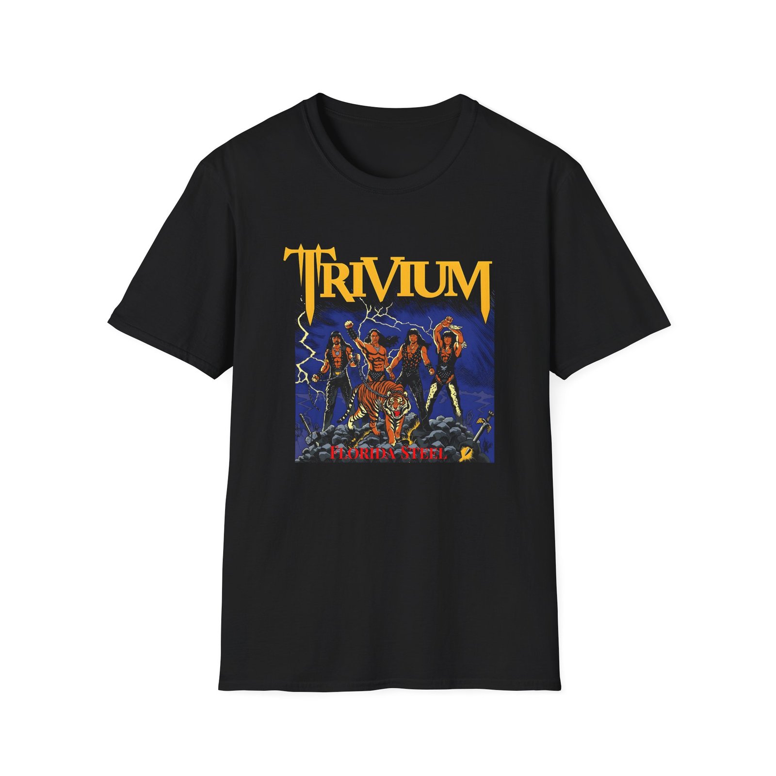 Trivium Kings Of Streaming Unisex Softstyle T-Shirt