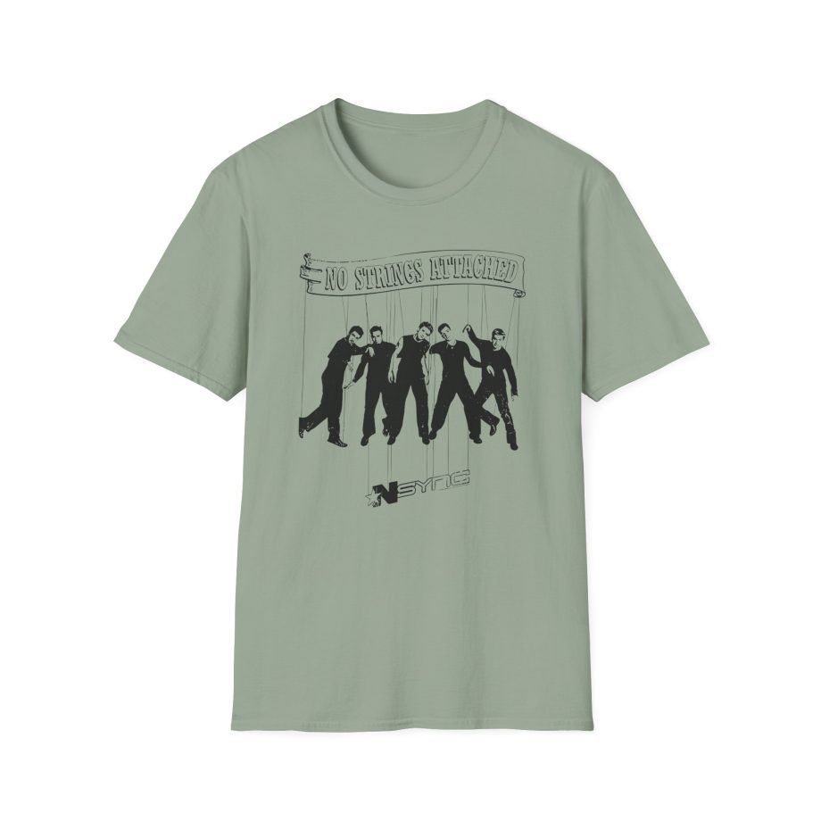 Nsync No Strings Attached Marionette Unisex Softstyle T-Shirt