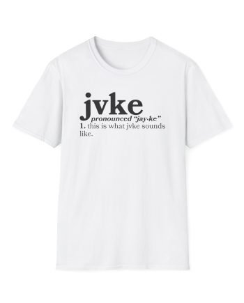 Jvke Pronunciation Unisex Softstyle T-Shirt