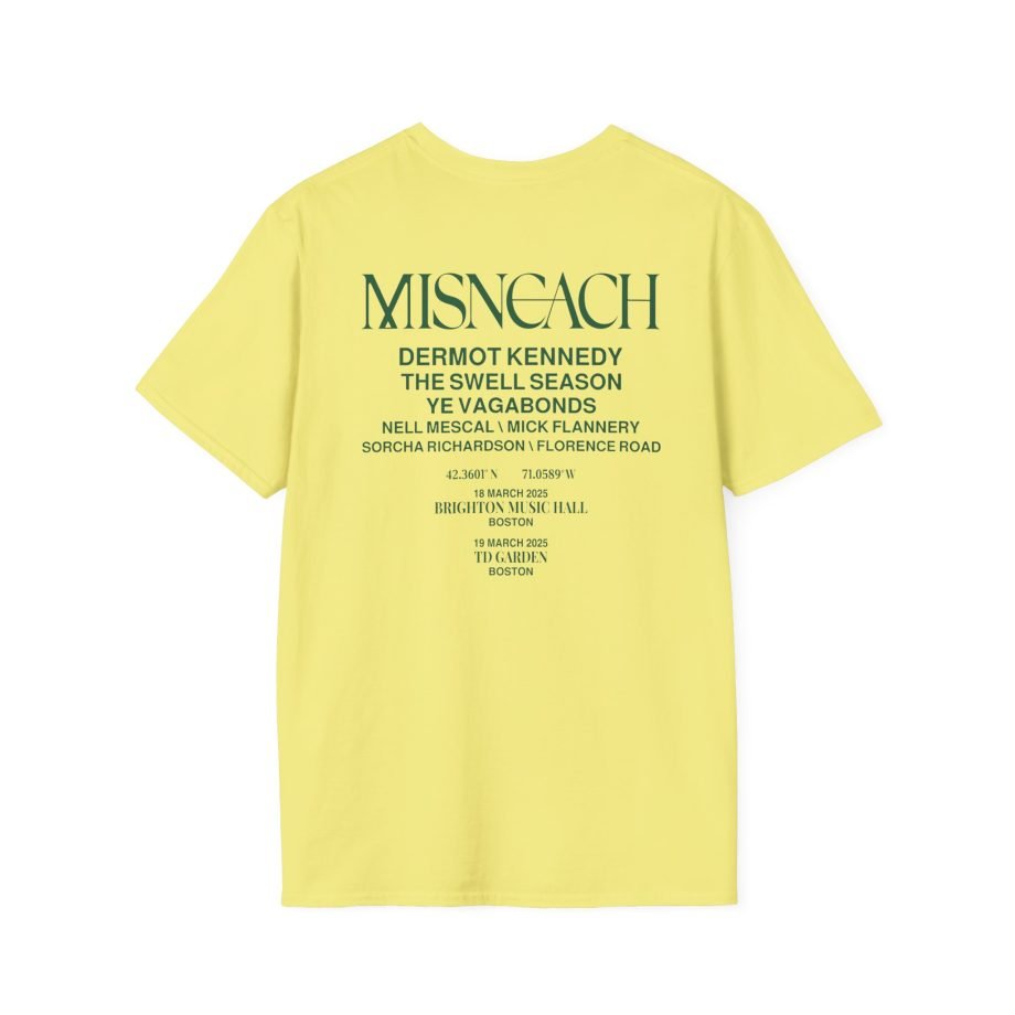Dermot Kennedy Misneach Festival Event Unisex Softstyle T-Shirt