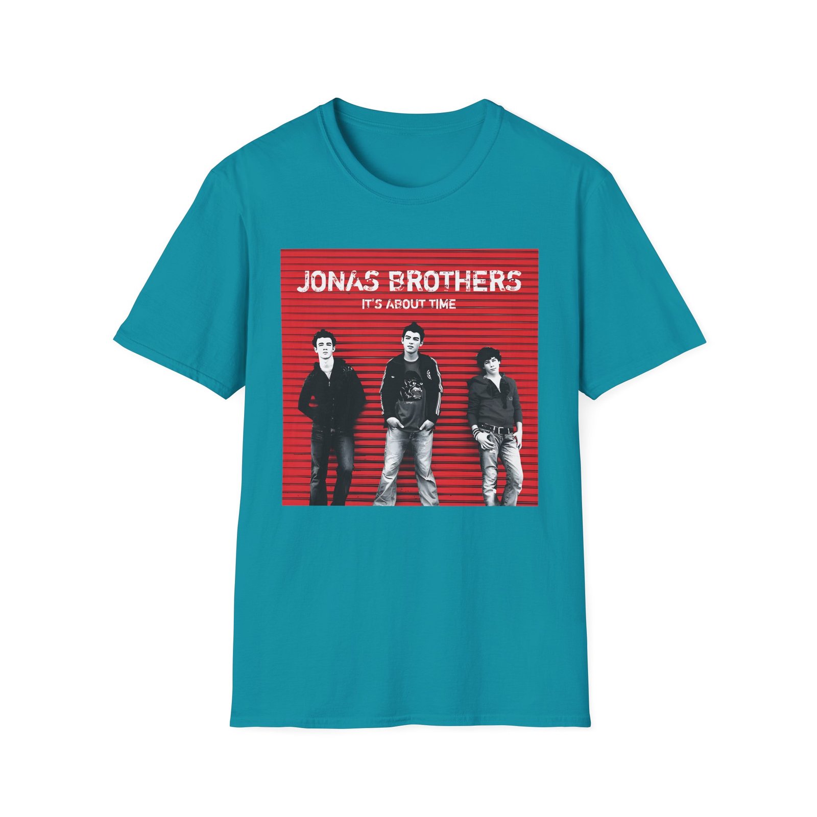 Jonas Brothers It's About Time Unisex Softstyle T-Shirt