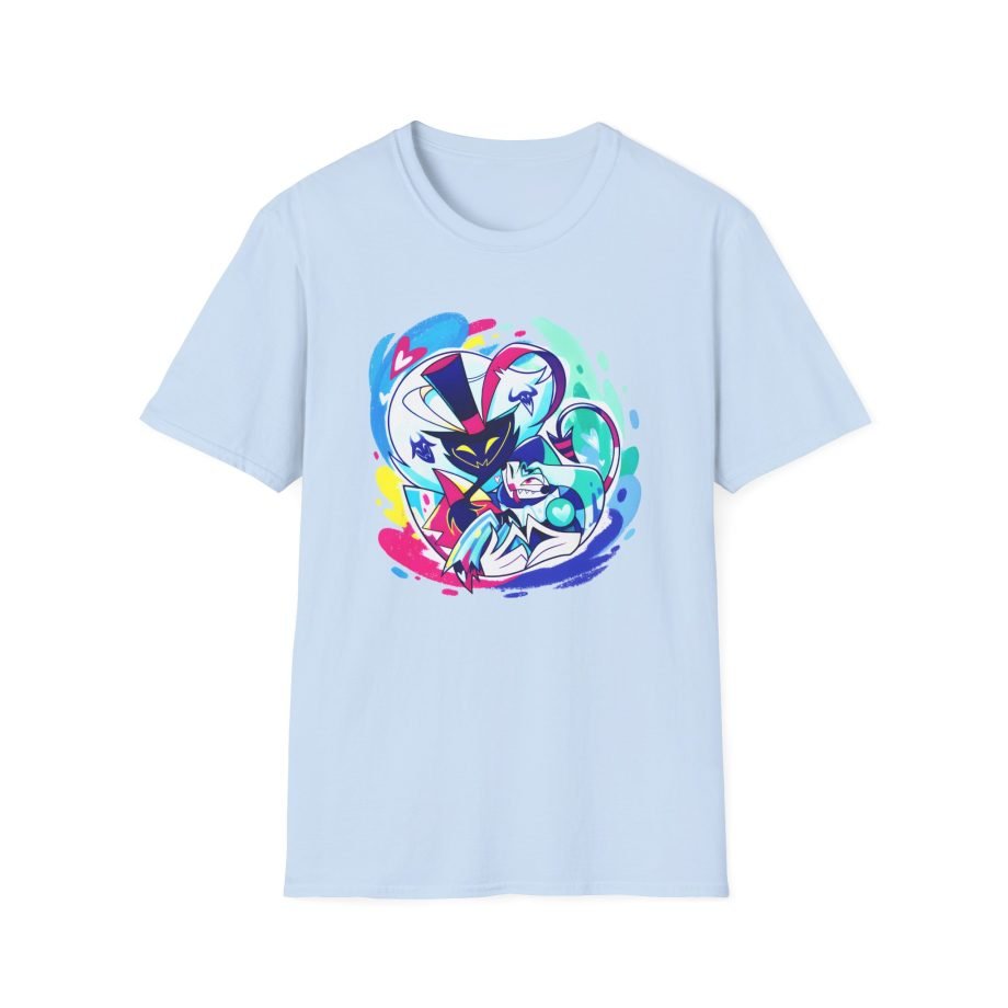 Helluva Boss Ozzie & Fizz Micro Ribbed Unisex Softstyle T-Shirt