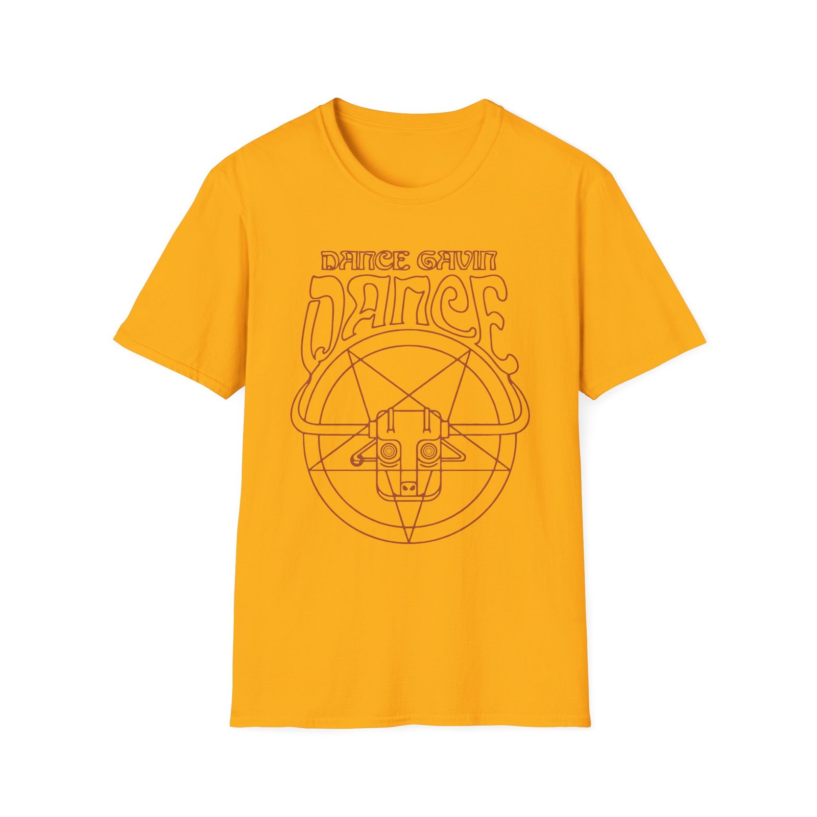 Dance Gavin Dance Pentagram Unisex Softstyle T-Shirt