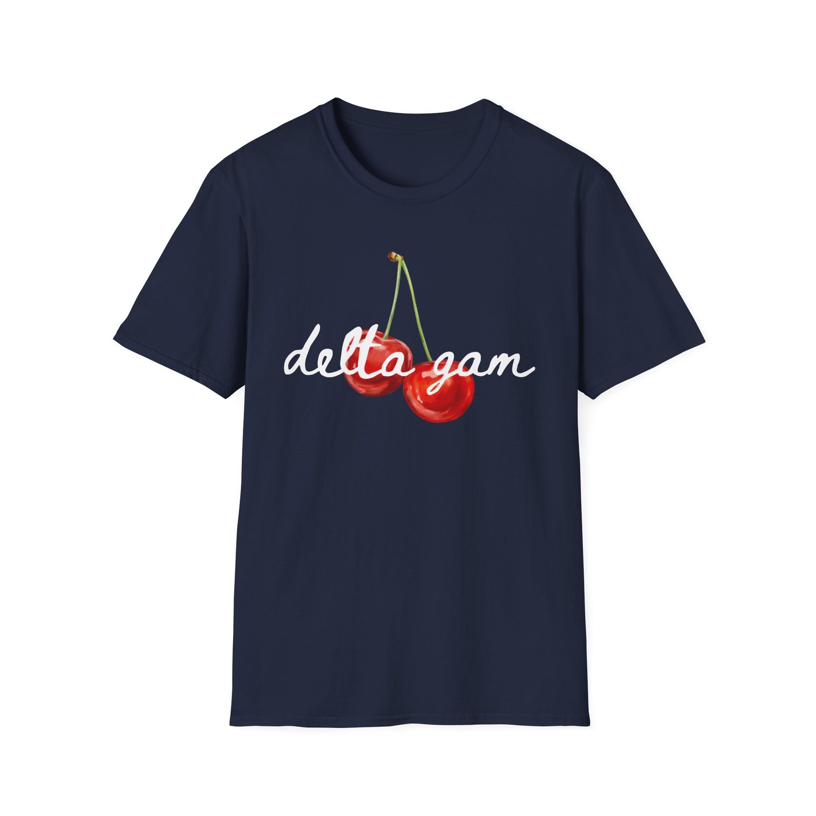 Delta Gamma Cherry Unisex Softstyle T-Shirt