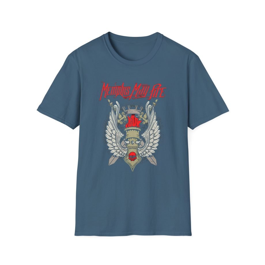 Memphis May Fire Roman Crest Unisex Softstyle T-Shirt